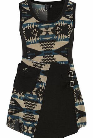 Dorothy Perkins Womens Izabel London Multi Green Graphic Dress-