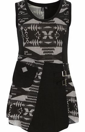 Dorothy Perkins Womens Izabel London Multi Grey Graphic Dress-