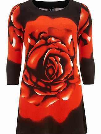 Dorothy Perkins Womens Izabel London Multi Orange Knit Rose