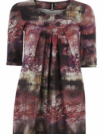 Dorothy Perkins Womens Izabel London Multi Pink Forest Print