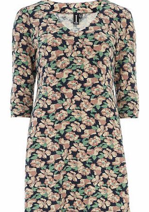 Dorothy Perkins Womens Izabel London Multi Pink Knit Floral