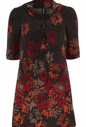 Dorothy Perkins Womens Izabel London Multi Red Floral Print