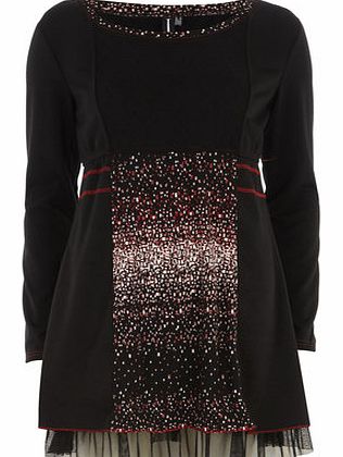 Dorothy Perkins Womens Izabel London Multi Red Geometric Dress-
