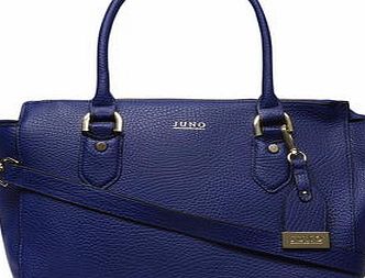Dorothy Perkins Womens Juno blue Brooke wing tote bag- Blue