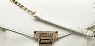 Dorothy Perkins Womens Juno white Chloe shoulder bag- White