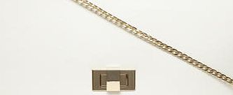 Dorothy Perkins Womens Juno white Layla bar clutch bag- White