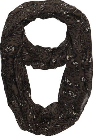 Dorothy Perkins, 1134[^]262015000711240 Womens Khaki Military leopard snood- Green