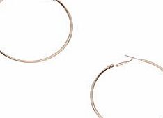 Dorothy Perkins Womens Large Gold Hoops- Gold DP49815828