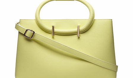 Dorothy Perkins Womens Lemon mini grab tote- Yellow DP18397741