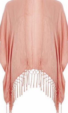 Dorothy Perkins Womens Light Coral Paisley Wrap- Coral DP11172616