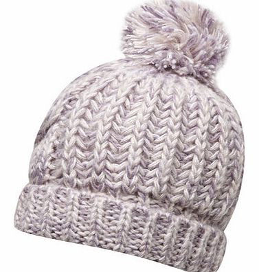 Dorothy Perkins Womens Lilac Chunky Cable Hat- Purple DP11122900