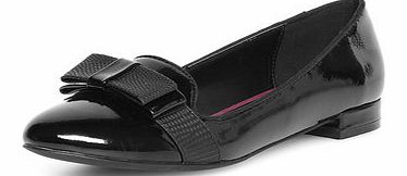 Dorothy Perkins Womens Lilly and Franc Black bow block heel