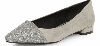 Dorothy Perkins Womens Lilly and Franc Grey point block heel