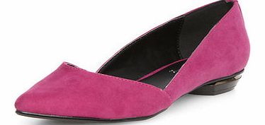 Dorothy Perkins Womens Lilly and Franc Pink split point pumps-