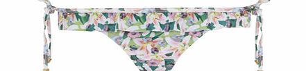 Dorothy Perkins Womens Lily Tie Side Bikini Bottoms- Multi