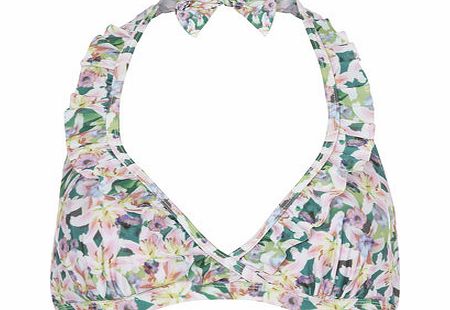 Dorothy Perkins Womens Lily Underwired Bikini Top- Multi Colour