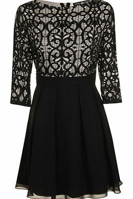 Dorothy Perkins Womens Little Mistress Black and cream skater