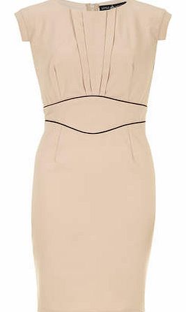 Dorothy Perkins Womens Little Mistress Cream and Black Piping