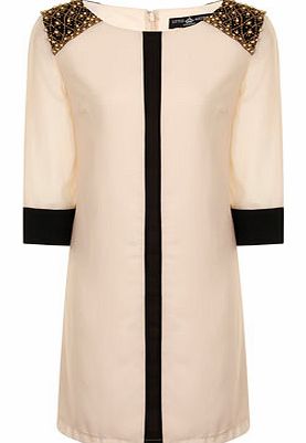 Womens Little Mistress Cream and black