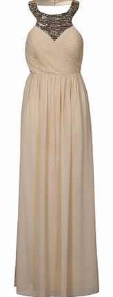 Dorothy Perkins Womens Little Mistress Cream Maxi Dress- Cream