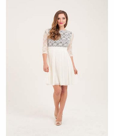 Dorothy Perkins Womens Little Mistress Petite Lace Long Sleeve