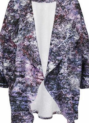 Dorothy Perkins Womens Little Mistress Printed Oversized Open