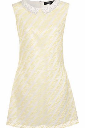 Dorothy Perkins Womens Little Mistress Yellow Jacquard Skater