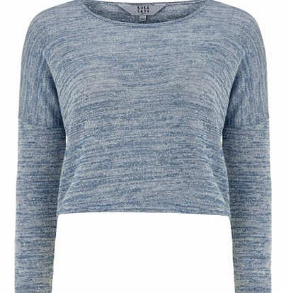 Dorothy Perkins Womens Lola Skye Blue Fine Knit Jumper- Blue