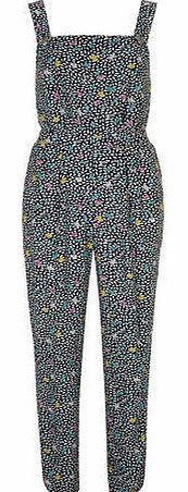 Dorothy Perkins Womens Lola Skye Leafy Floral Print jumpsuit-