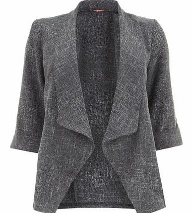 Dorothy Perkins Womens Lovedrobe Grey Tweed Jacket- Grey