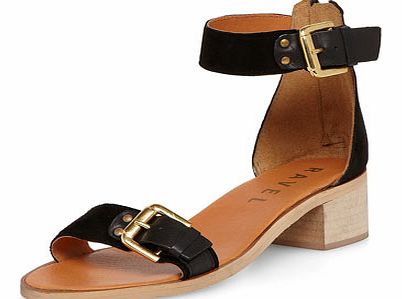 Dorothy Perkins Womens Low block heel everyday sandals- Black