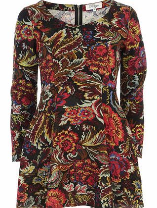 Dorothy Perkins Womens Madam rage Tapestry Skater Dress- Multi