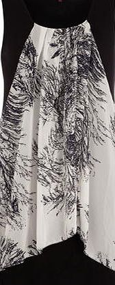Dorothy Perkins Womens Mandi Black White Abstract Print Top-