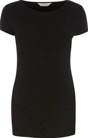 Dorothy Perkins, 1134[^]262015000705621 Womens Maternity Black Ruched Tee- Black