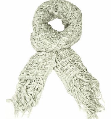Dorothy Perkins Womens Mint Textured Plain Scarf- Green DP11122813