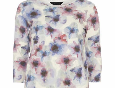 Dorothy Perkins Womens Multi Colour Floral Jumper- Multi Colour