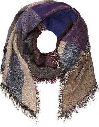 Dorothy Perkins, 1134[^]262015000709780 Womens Multi New Asymmetric Blanket Scarf- Multi