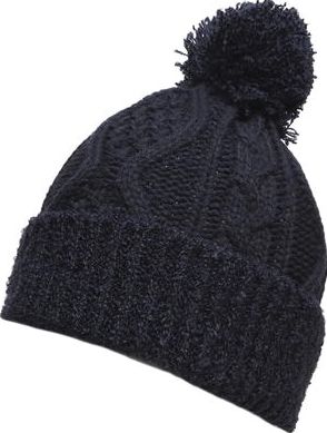 Dorothy Perkins, 1134[^]262015000713133 Womens Navy Boucle Beanie- Blue DP11169130