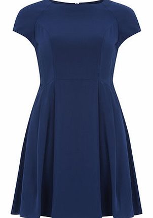 Dorothy Perkins Womens Navy crepe dress- Navy DP07237930