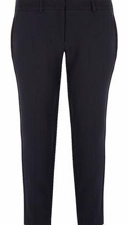 Dorothy Perkins Womens Navy Pique Ankle Grazer- Blue DP66792123