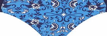 Dorothy Perkins Womens Navy Tile Floral Butterfly Bikini
