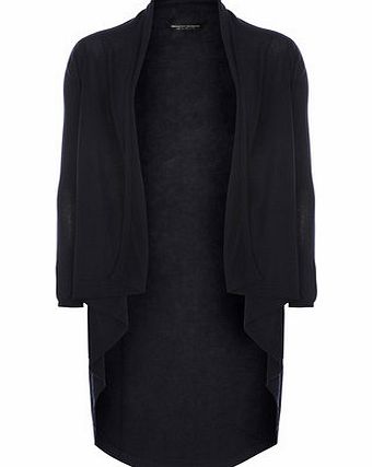 Dorothy Perkins Womens Navy Waterfall Cardigan- Blue DP55311630