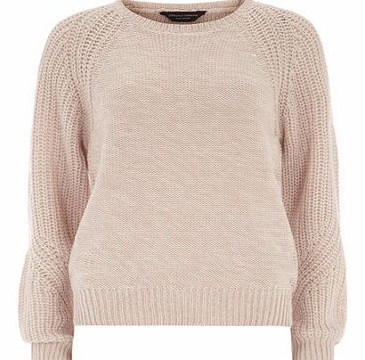 Womens Nude detailed jumper- Nude DP55144400