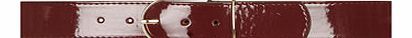 Dorothy Perkins Womens Oxblood Formal Jeans Belt- Red DP11120832