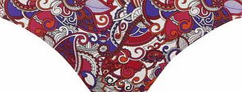 Dorothy Perkins Womens Paisley Butterfly Bikini Bottom- Multi