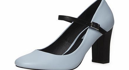 Dorothy Perkins Womens Pale blue mary-jane court shoes- Blue