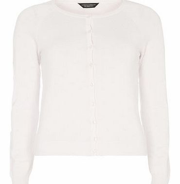 Dorothy Perkins Womens Pale Pink Dobby Cardigan- Pink DP55159011