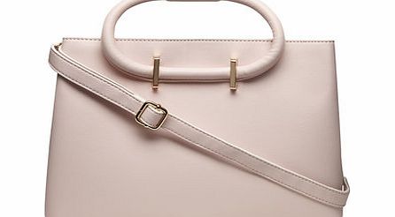 Dorothy Perkins Womens Pale pink mini grab tote bag- Pink