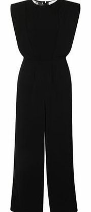 Dorothy Perkins Womens Paper Dolls Black Wide Leg Jumpsuit-