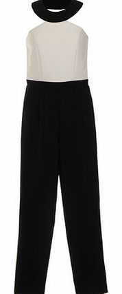 Dorothy Perkins Womens Paper Dolls Egyptian Neckline Jumpsuit-